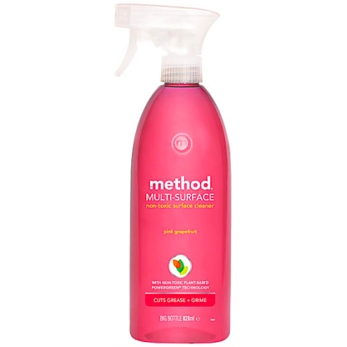 Антибактериальное универсальное средство для очистки поверхностей Method с ароматом грейпфрут, 828 мл